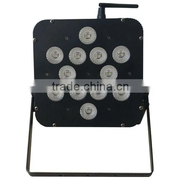 mini par light 12*12w rgbw led battery club light