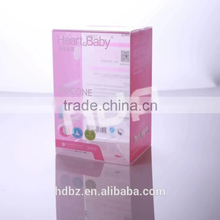 hot sale clear pvc box packaging gift box
