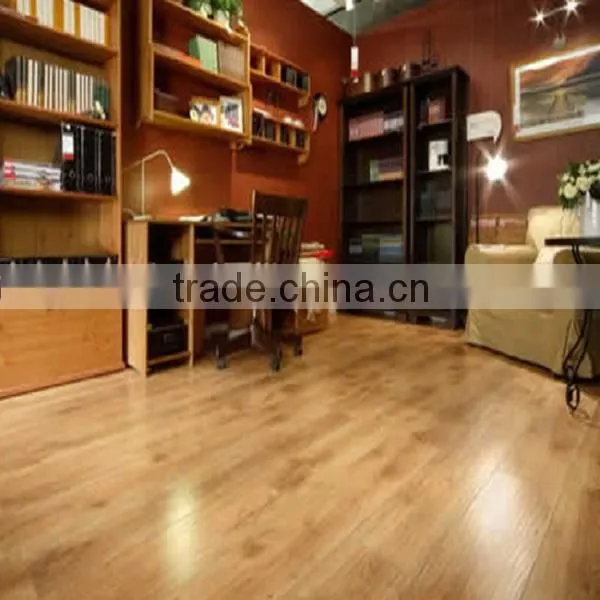 Laminated flooring guangzhou/the most realiable supplier