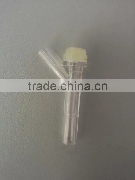 Disposable medical accessory Y injection site