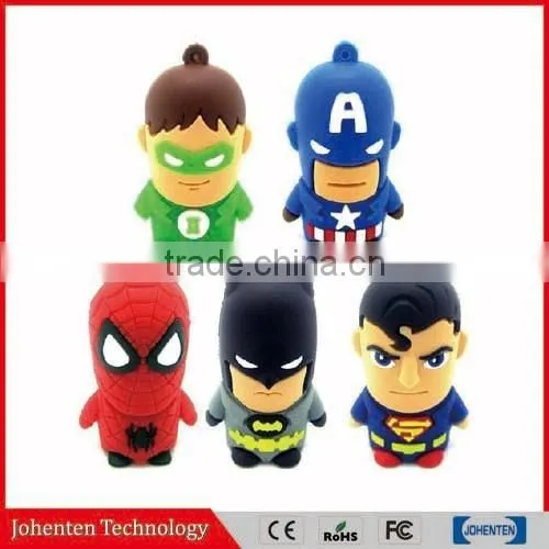Wholesale alibaba 2016 New Design wholesale cute cartoon usb flash drive business gift Custom logo