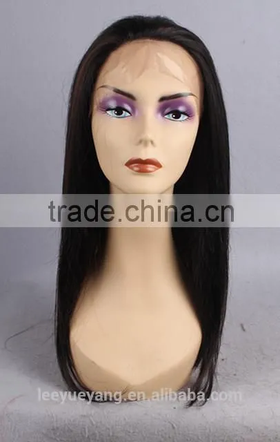 High quality 100% synthetic black lace front wigs