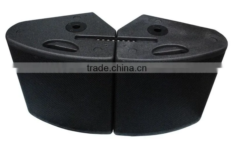 2 way active line array speaker sound system coaxial monitor speaker