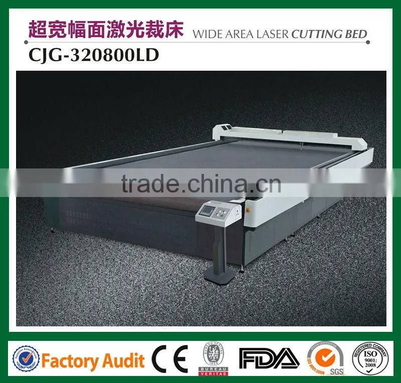 Membrane Structure Tent Laser Cutting Bed 320cm width