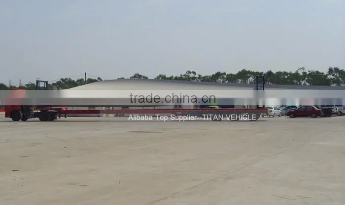 TITAN Extendable Trailer for 45mts 56mts 60 meters Wind Blade Transport