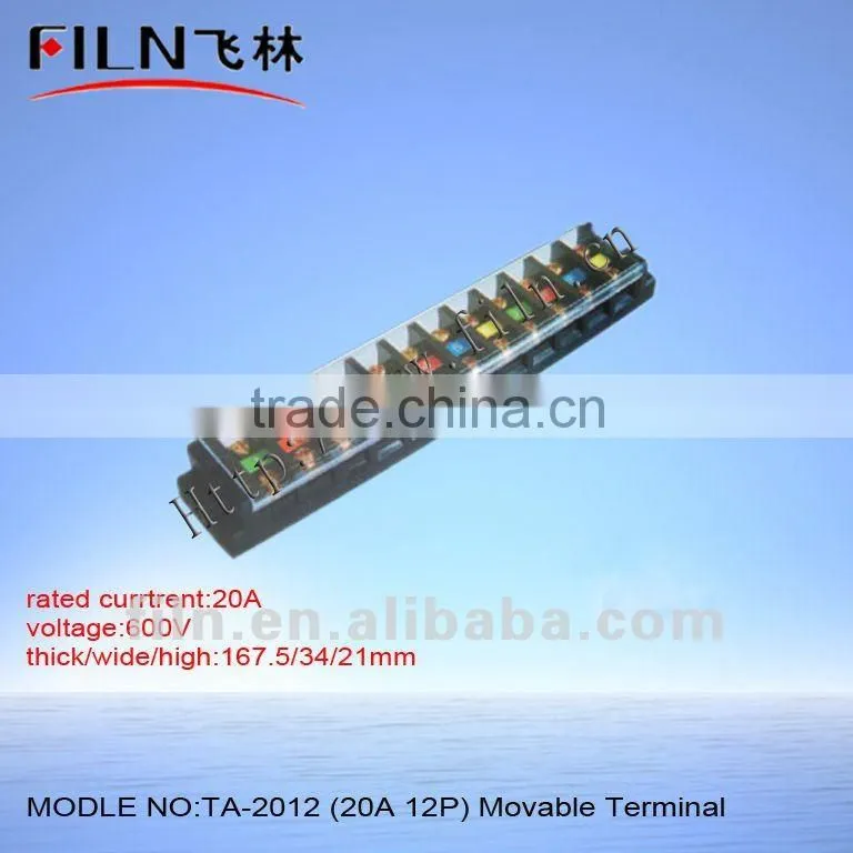 terminal block connector TA-2004 20A 4P
