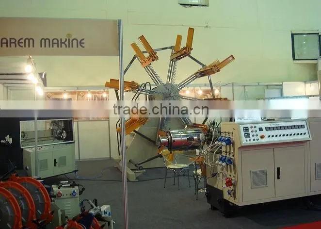 good quality Plastic pipe rolling machine