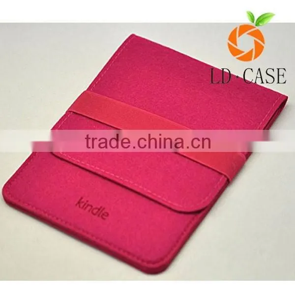 Laptop soft case wool felt sleeve bag pouch for kindle oasis/paperwhite
