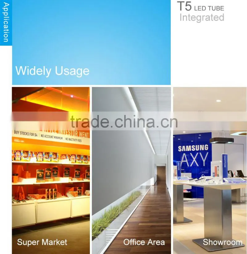 1200mm 4feet 18W SMD2835 T5 integrated tube light