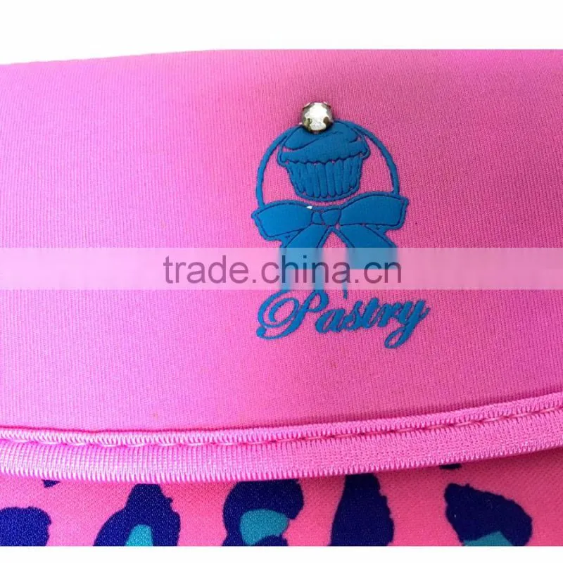 magnetic waterproof neoprene tablet bag with hand strap