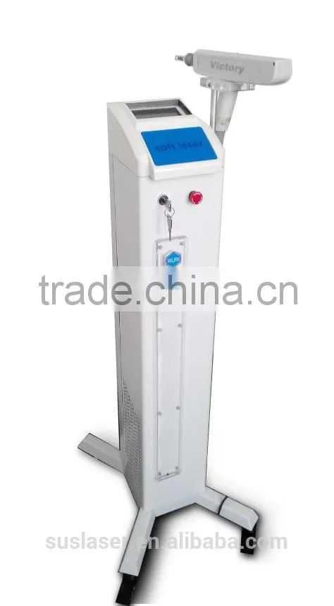 Vertical 1064 nm 532nm Q-Switched NG Yag Laser Colorful Tattoo Removal Machine