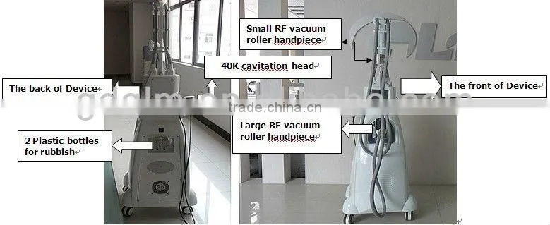 Multi-Functional Beauty Equipment ultrasonic cavitation vacuum lipo massage slimming machine