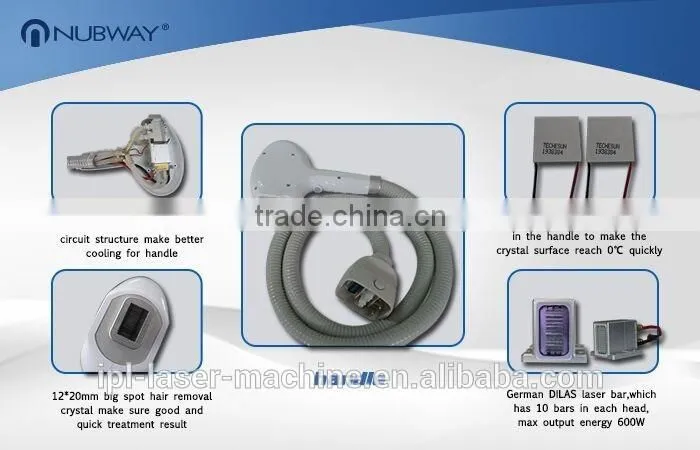 Top Sale !! High Quality Professional 808nm diode laser hair removal