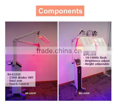 Colorful LED Phototherapy Light Therapy Facial Skin Spa Equipment