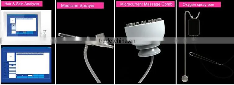 2016 new hair loss treatment bald head treatment low level hair growth laser massage machine