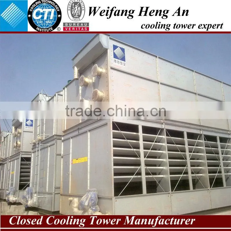 ZHX Series Industrial Air Cooled Evaporative Condenser Closed Cooling Tower