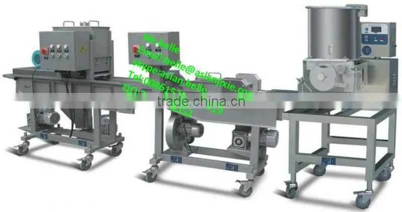 automatic burger patty beef processing line/burger patty beef making machine