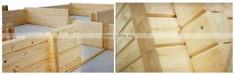 2016 one floor wooden prefabricated house
