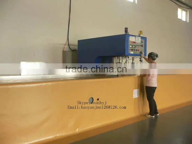 Flexitank water bladder/tank for truck base or platform
