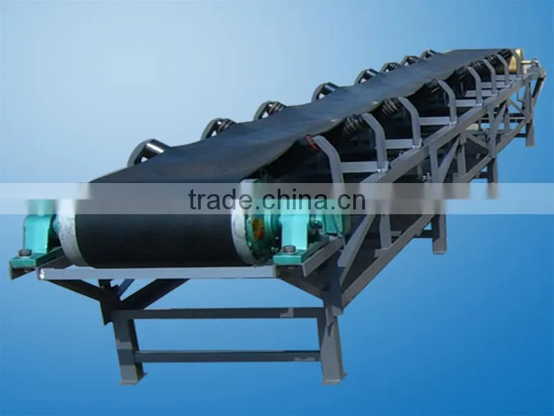 Large Conveying Amount Rubber Belt Conveyor