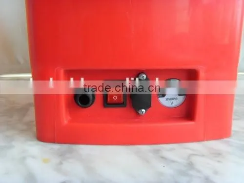 Home car washing equipment battery power 16Liter plastic tank