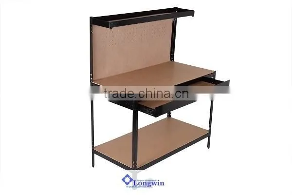 factory folding steel work bench with drawers