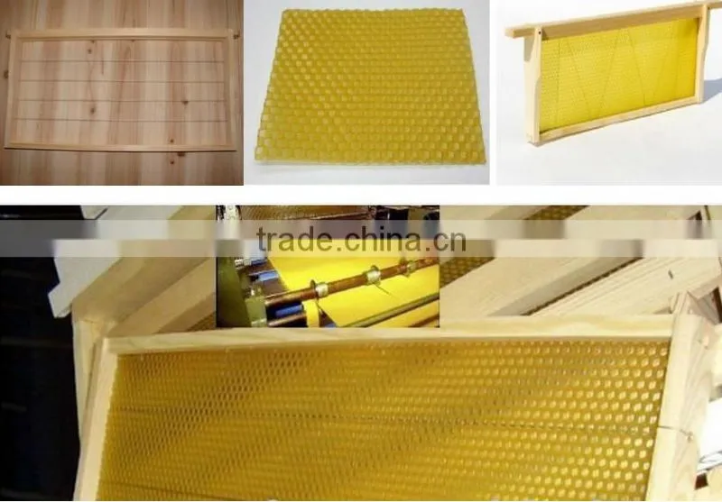Organic Beeswax comb foundation