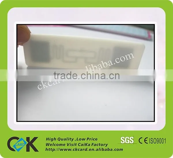 Custom pottery UHF RFID labels for windshield