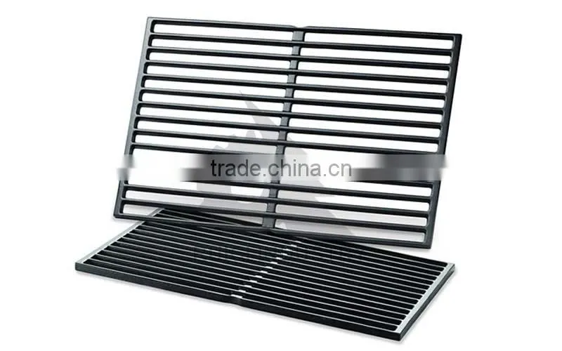 China manufacturer black color enamel round cast iron grill grates
