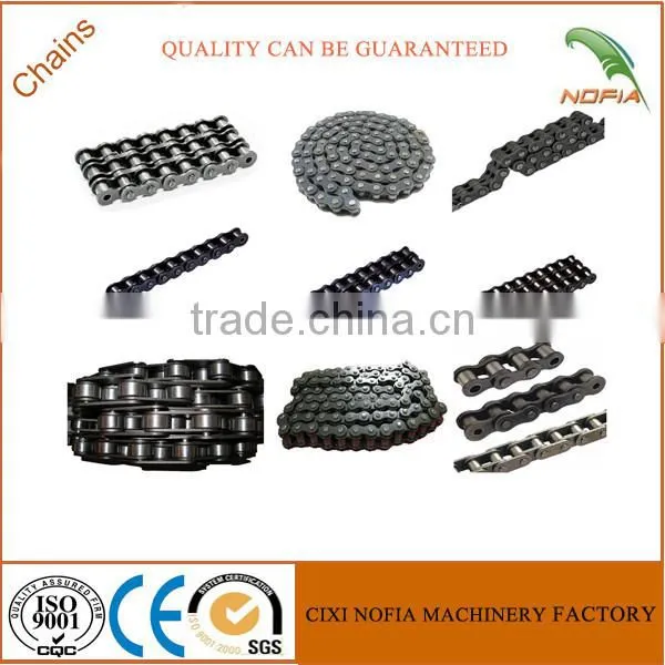 Transmission conveyor chain simlex or double row short pitch precision roller chains