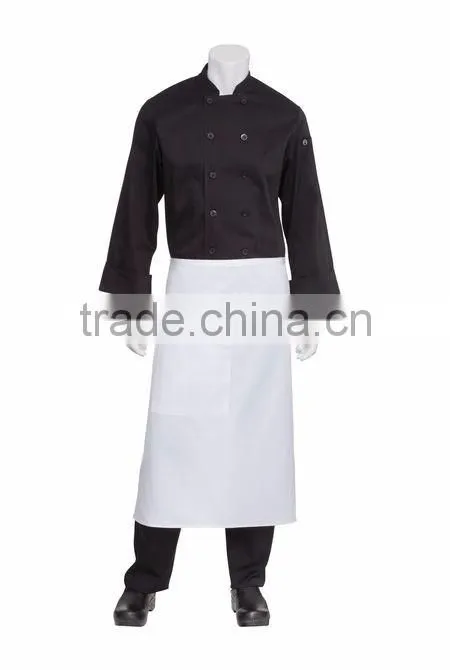 2017 high quality promotional half waist apron for men and women made to order