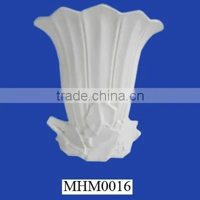 Geometric White Ceramic Vase