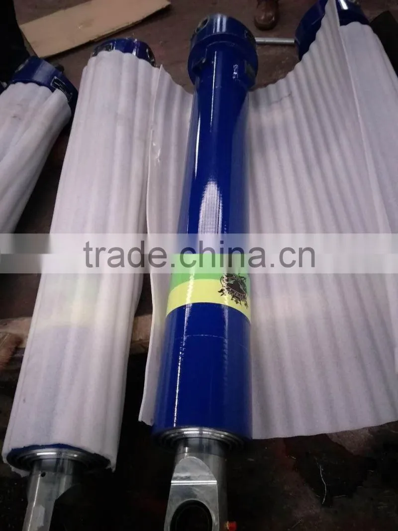 complete set Multi stages dump truck telescopic cylinder system