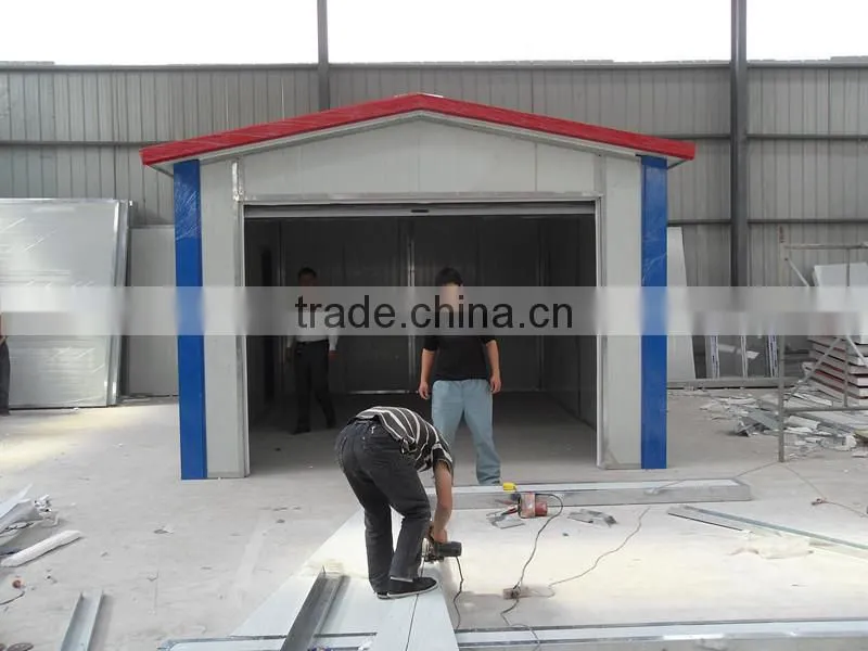 Fireproof sandwich panel house
