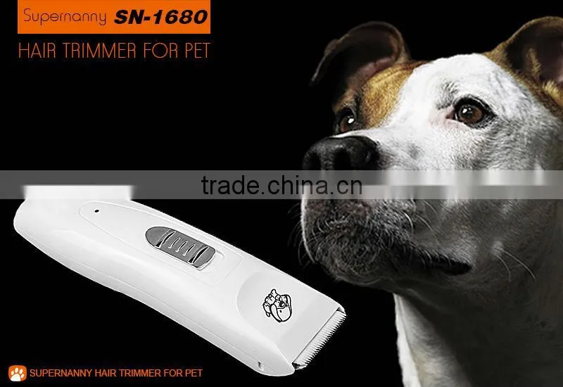 Rechargeable Dog trimmer Kit With Replacement Ceramic Blade Set(SB-1680)