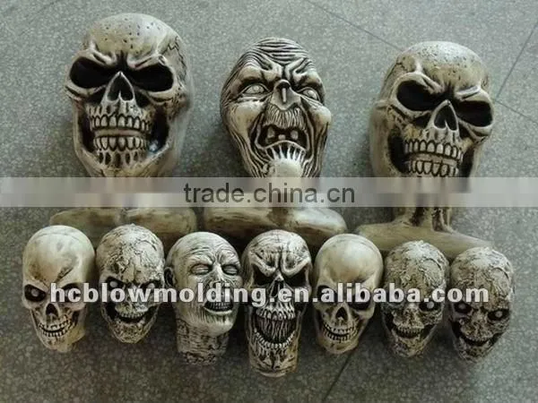 OEM Blow Molding halloween decoration plastic artificial large pumpkins Hui zhou Factory