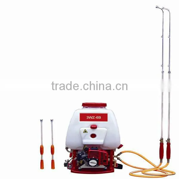 knapsack gasoline power sprayer 3WZ-6B with double accessories