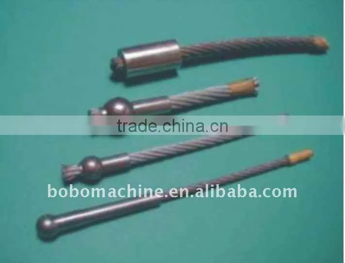 steel wire rope end lock swaging machine