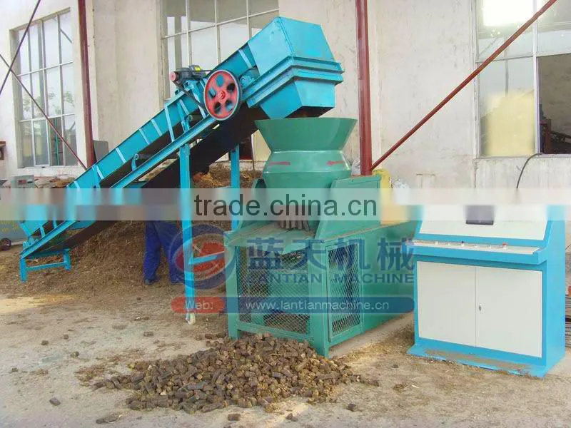 Advanced technology peanut shell briquette making machine