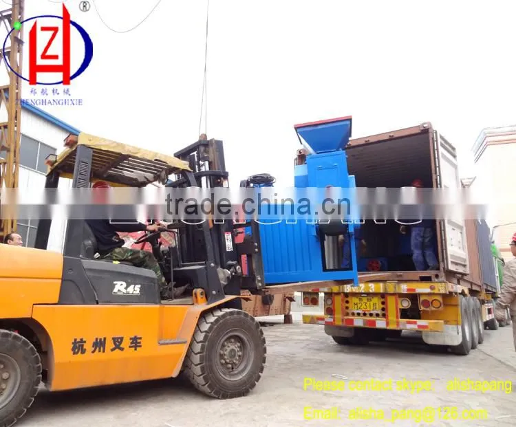 Wood Sawdust Briquette Charcoal Making Machine to Saudi Arabia