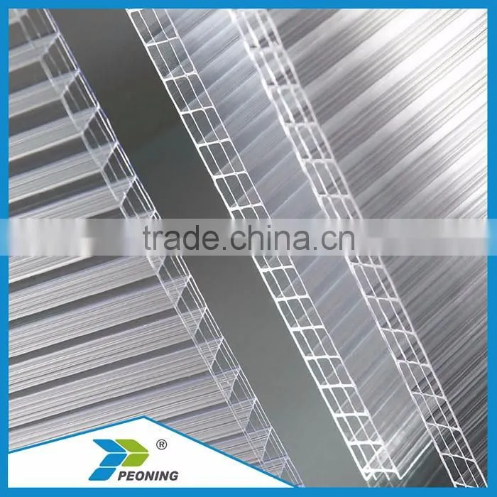 Ten years guarantee frosted 100% Bayer/GE Polycarbonate Sheets/pc sheet with UV protection
