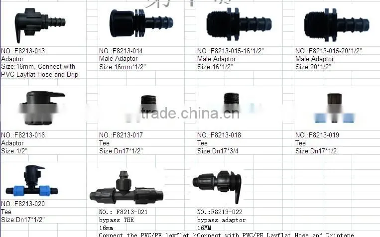 Barbed coupling for drip line irrigation system