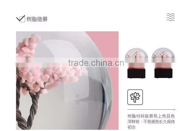 Household Crystal Glass Decoration Ball For Four Season, Best Birthday Gift To Your Girlfriend