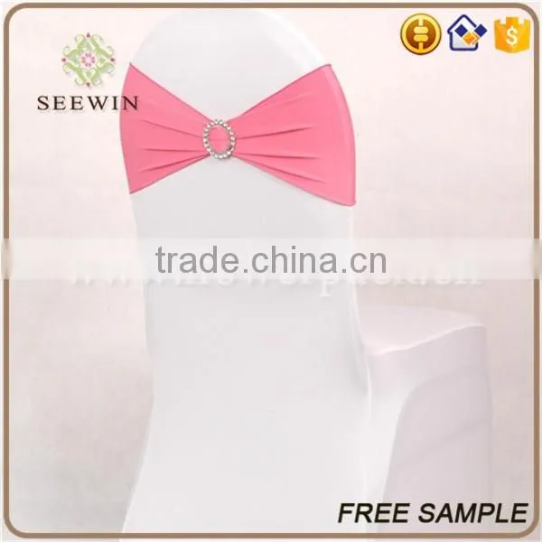 hot sale beautiful spandex chair sashes with buckle