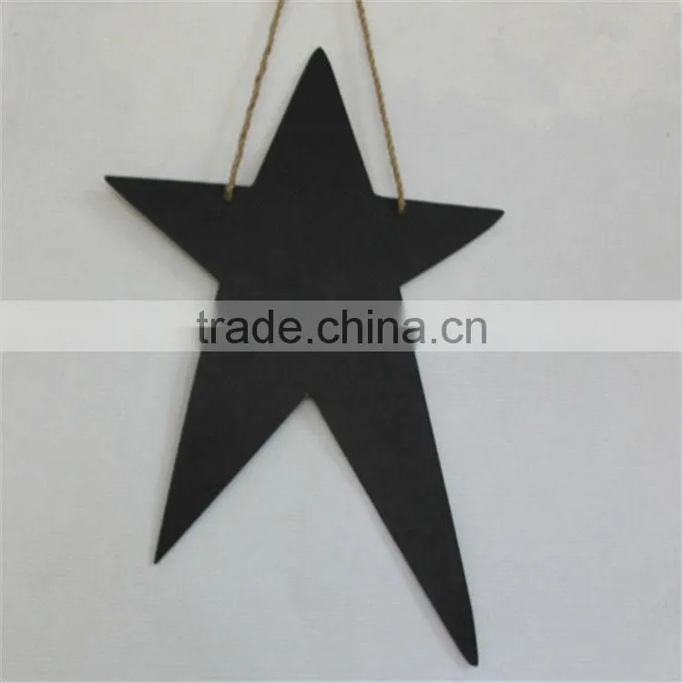 wholesale in stock anmial chalkboard blackboard roap hotel decor message board writing board decorative memo board pentagram
