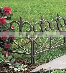 garden iron fence/cheap wrought iron fence part