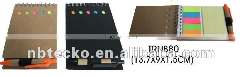 Best selling sticky memo pad with plastic box for promotion