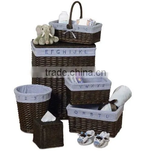 2016 canton fair wicker bathroom furniture