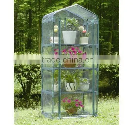 Plastic cover garden used mini green houses for sale
