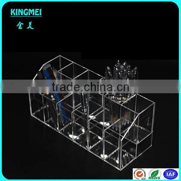 2016 New arrival Acrylic zabra pen holder, Acrylic pen display ,Clear pen holder